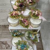 АРОМАТНИ свещи-декорирани