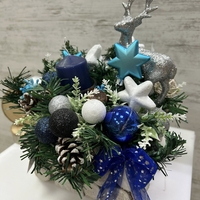 Стилен КОЛЕДЕН свещник