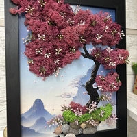 Голямо, розово дърво на живота