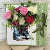 Картичка /плик - квадратна