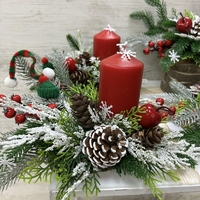 Класически КОЛЕДЕН свещник