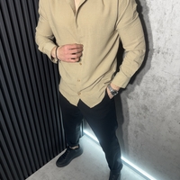 Ленена Риза в Карамелен Цвят