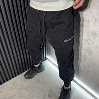 Мъжки Дънков Карго Панталон с Ципове