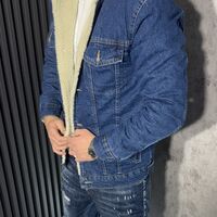 Мъжко Дънково Яке с Пух