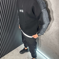 Блуза Oversize с Висока Яка и Цип