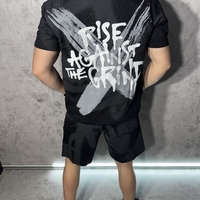 Мъжки Къс Екип с с Щампа