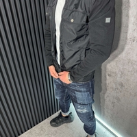 Мъжко Спортно-Елегантно Яке Шушляково с Плетени Ръкави