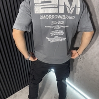 Тениска Сива с Надписи