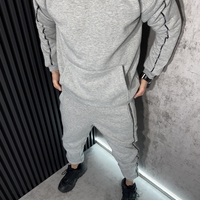 Мъжки Ватиран Екип в Сиво