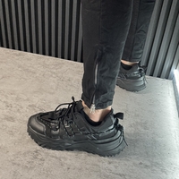 Дънков Панталон с Ципове на Крачолите в Черно 10268