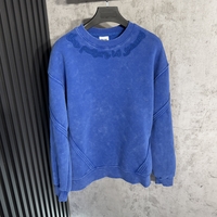 Ватирана Oversize Блуза Синьа