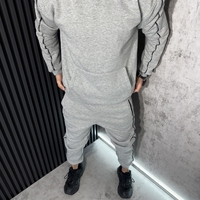 Мъжки Ватиран Екип в Сиво