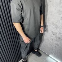 Мъжки Спортен Екип в Тъмносиво