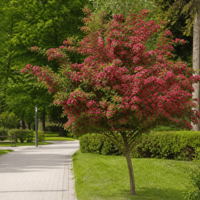 Глог ‘Paul’s Scarlet’ Crataegus laevigata ‘Paul’s Scarlet’