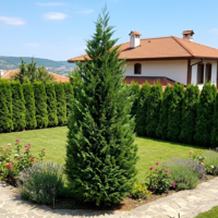 Лъжекипарис лейланд	Chamaecyparis leilandii