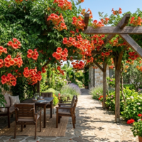 Текома / Кампсис Campsis radicans , Tecoma Radicans