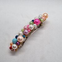 Ръчно изработена шнола със стъклени кристали