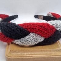 ДЕТСКА ДИАДЕМА ПЛЕТЕНА прежда