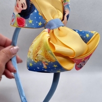 Ръчно изработен детскa диадемa с голяма панделка