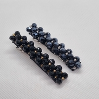 Фиба със стъклени кристали