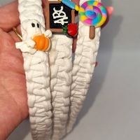 ДЕТСКА ДИАДЕМА ПЛЕТЕНА  текстил