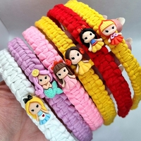 ДЕТСКА ДИАДЕМА ПЛЕТЕНА  текстил