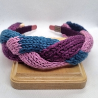 ДЕТСКА ДИАДЕМА ПЛЕТЕНА прежда