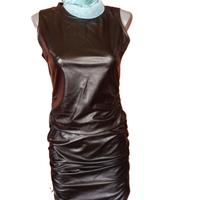 Кожена рокля-Елеганс; М размер