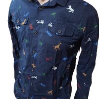 Шарена риза за момчета –спортно–елегантен стил LS 146/152