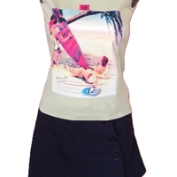 Дамски потник  &Tropical Mood в зелено размер S 5.99€