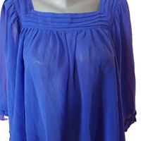 Лятна дамска барелинка-тънък потник, размер S за топло време