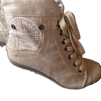 Дамски боти бели –35№  НАДПИС ITALIA