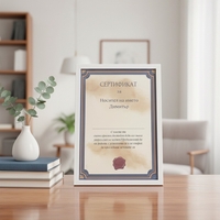 Персонализирана Рамка Сертификат
