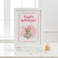 Персонализирана Рамка за Рожден Ден