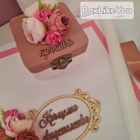 Кутийка за кръстче/косичка ''Цветни мечти''