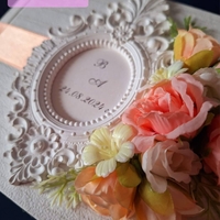 🌸 Луксозна Ръчно Декорирана Книга за Пожелания  