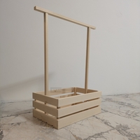 Дървено гардеробче за кръщене, изписване,подарък и др.