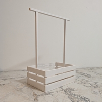 Дървено гардеробче за кръщене, подарък, изписване и др.