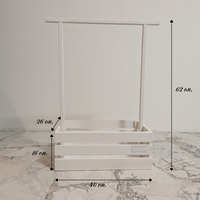 Дървено гардеробче за кръщене, подарък, изписване и др.