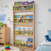 Рафт за книжки тип Монтесори