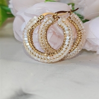 Обеци кръгли