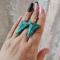 Триъгълни обеци