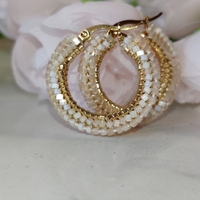 Обеци кръгли