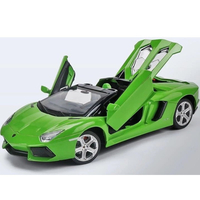 Метална кола с отварящи се врати и капаци MSZ Lamborghini Aventador Roadster 1:24