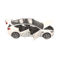 Метална кола с отварящи се врати светлини и звуци Tesla Model 3 - 1:24