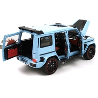 Метален джип с отварящи се врати светлини и звуци Mercedes Benz G-Class Brabus G800 1:24