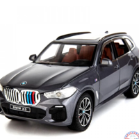 Метална кола с отварящи се врати капаци светлини и звуци BMW X5 1:24