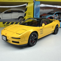 Метална кола с отварящи се врати, капаци, светлини и звуци HONDA Acura NSX 1:24