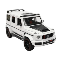 Метален джип с отварящи се врати светлини и звуци Mercedes Benz G-Class Brabus G800 1:24