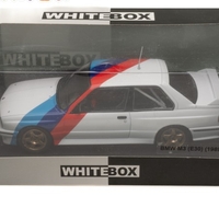 Метална кола BMW M3 E30 1989 WHITE BOX 1:24